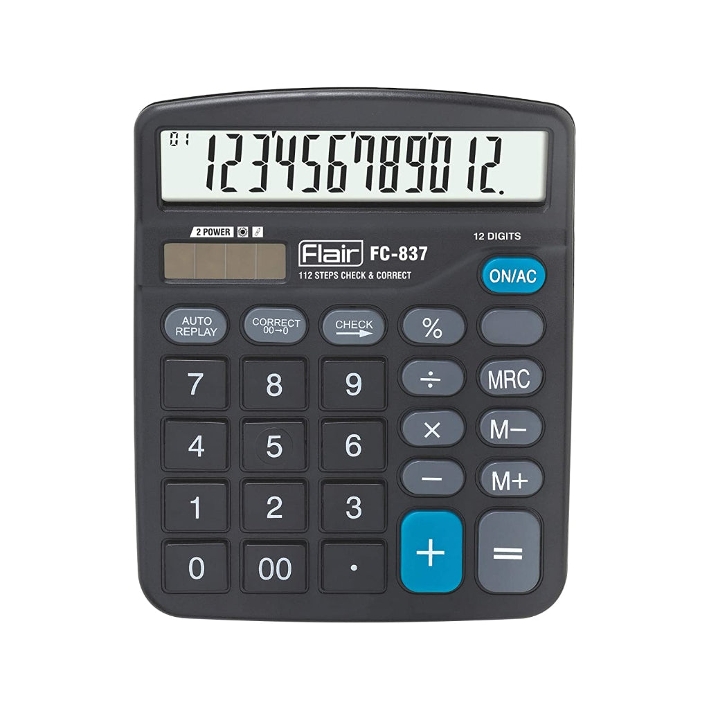 Flair Electronic Calculator Fc-837