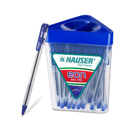 Hauser Eon 0.7mm Ball Pen Jar Pack - Blue Ink