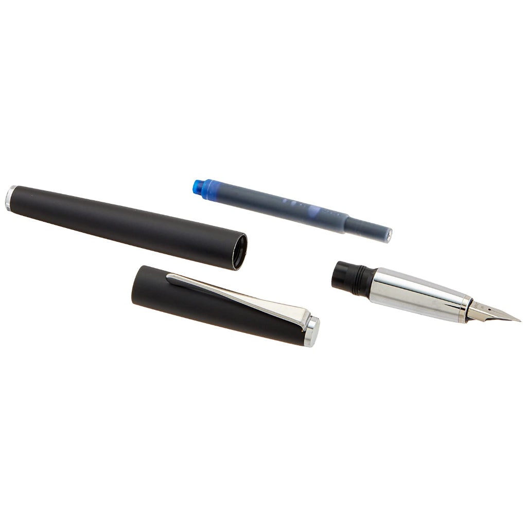 lamy Studio Medium Nib Fountain Pen - Black Ink, Pack Of 1
