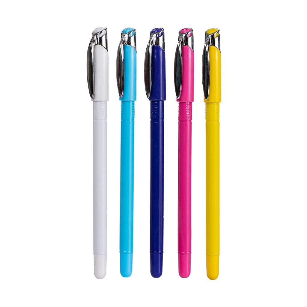 Linc Gliss 0.7mm Ball Pen - Blue Ink - Pack of 5