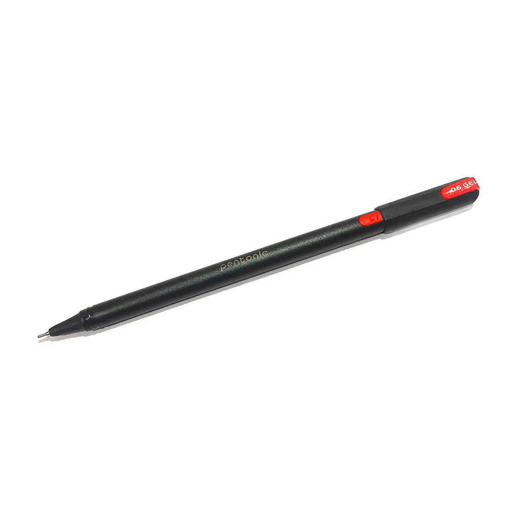 Pentonic 0.6mm Gel Pen - Red Ink