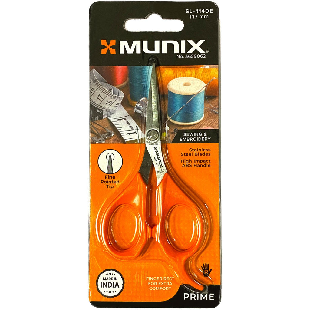 Munix SL-1140 117 mm / 4.6" Facial Hair Cutting & Personal Care Scissors