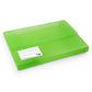 Ondesk Essentials Document Case File | Durable Plastic Document File Storage Bag | Folder For A4 Size Documents | Pgreen, Pack Of 1