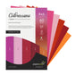 Paper Pep Colorissimi Card Stock 220Gsm 4"X6" Shades Of Love Assorted Pack Of 60 Sheets