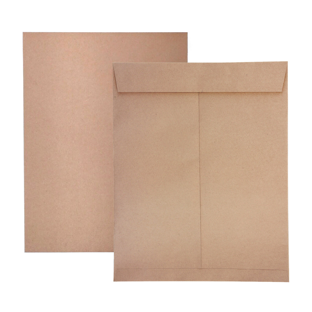 Paper Pep Business Envelope 120Gsm 12"X9.5" Kraft Pack Of 12