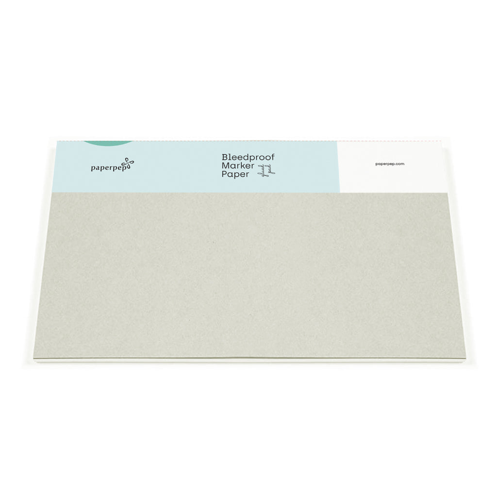 Paper Pep Artists' Bleedproof Marker Glued Pads 70Gsm A4 48 Sheets