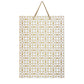 Paperpep Golden Print 12"X4.75"X17.5" Gift Paper Bag Pack Of 6