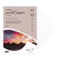 Paper Pep Artists' Pastel Papers 160Gsm A5 Bianco (White) Unicolor Pack Of 40 Sheets