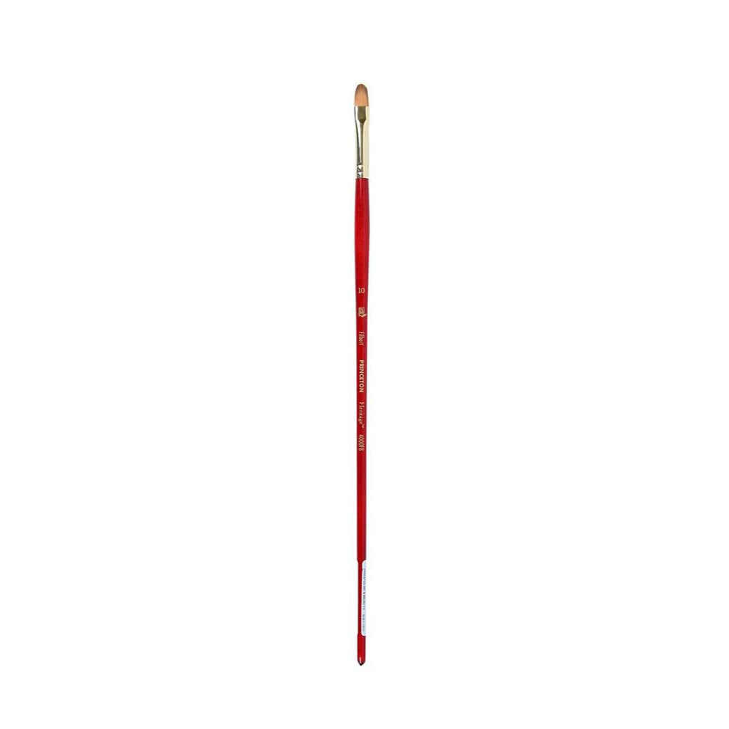 Princeton Heritage Long Handle Filbert Paint Brush (Size-10)
