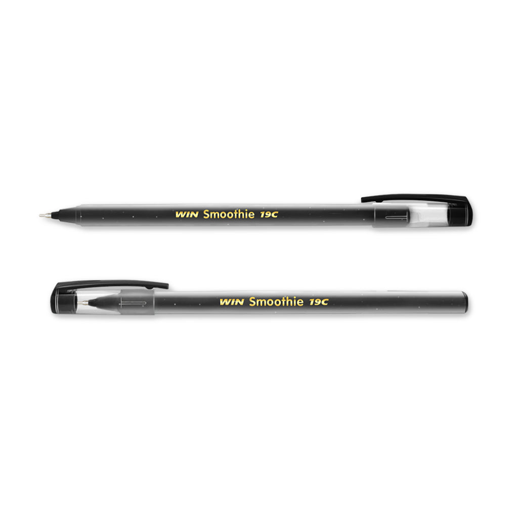Win Df Smoothie Ball Pen Black (Pack Of 20)