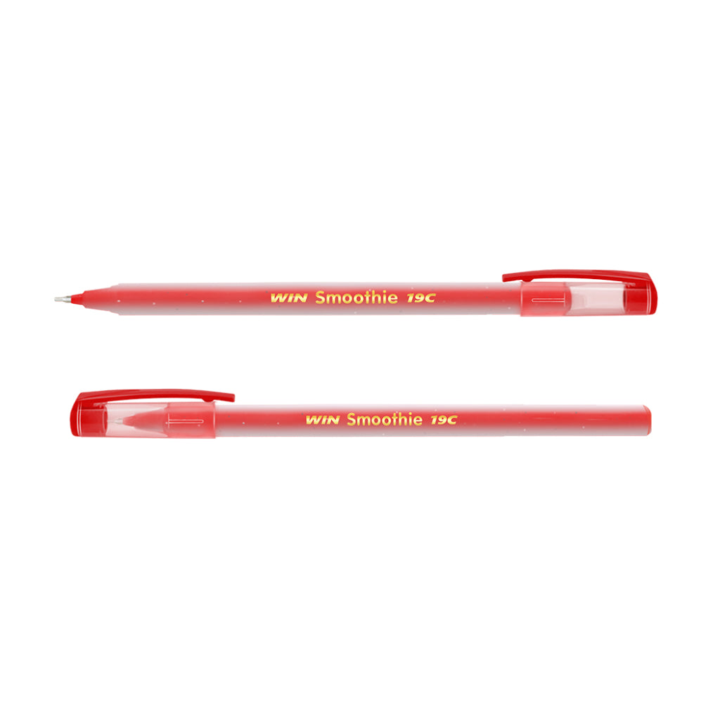 Win Df Smoothie Ball Pen Red (Pack Of 20)