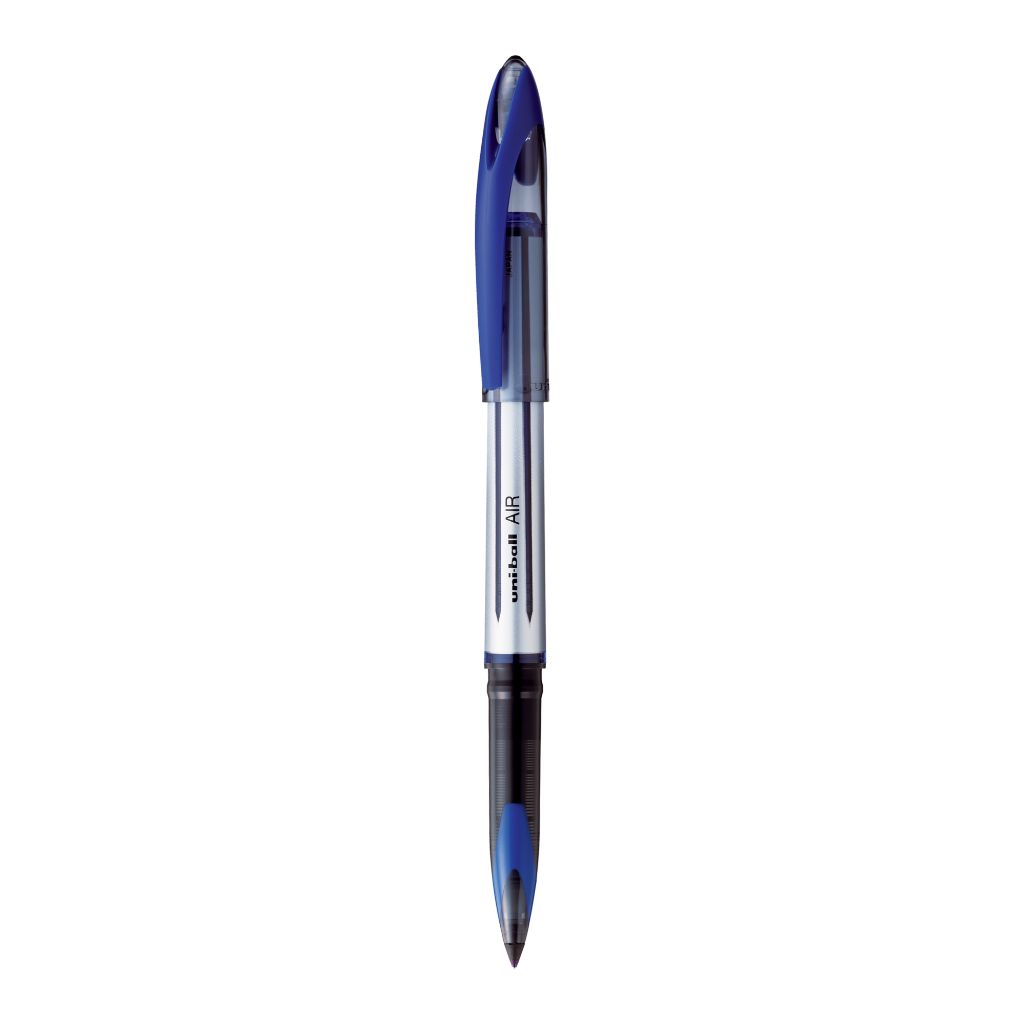 UniBall Air Uba188L Roller Ball Pen - Blue Body Blue Ink