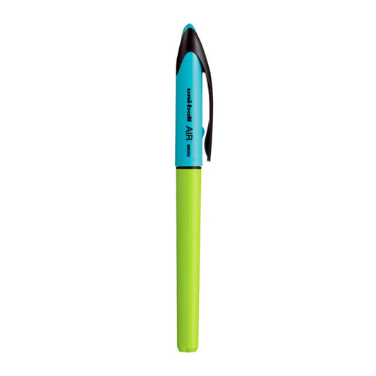 UniBall Air UBA188ELM Roller Ball Pen - Lime Green Body Black Ink