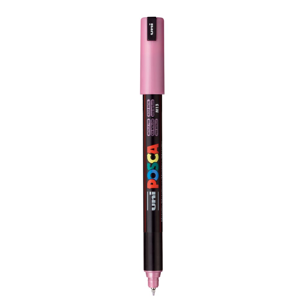 Uni-Ball Posca 1Mr Markers (Metallic Pink Ink- Pack Of 1)