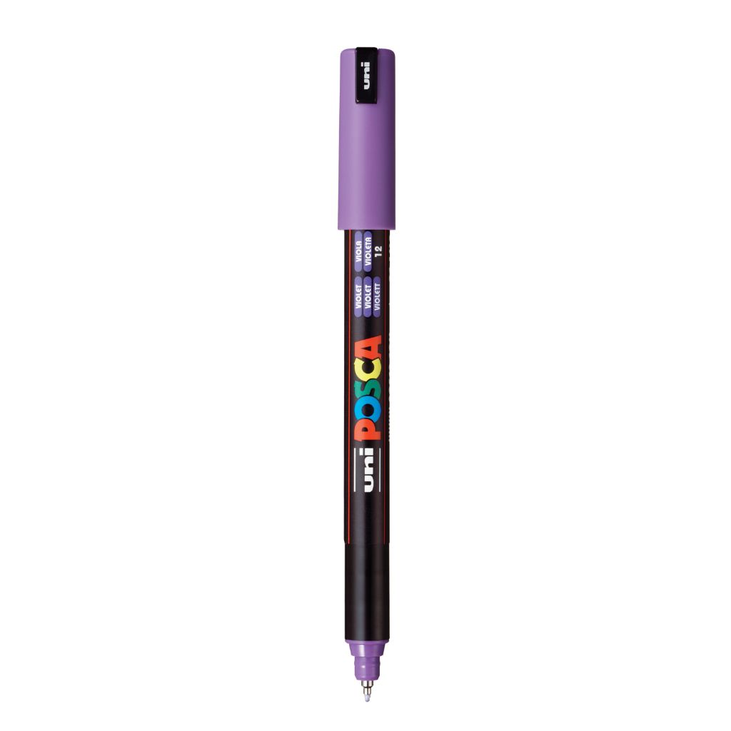 Uni-Ball Posca 1Mr Markers (Violet Ink- Pack Of 1)