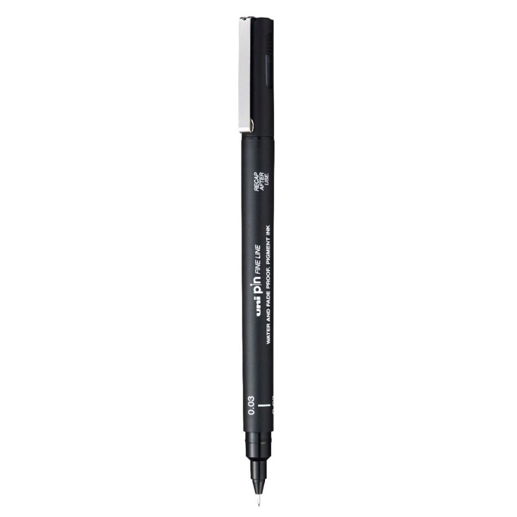 UniBall Pin200 0.03 mm Fine Line Markers Black
