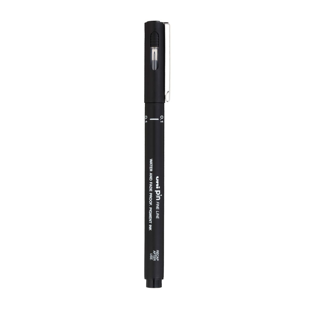 UniBall Pin200 0.1Mm Fine Line Markers Black