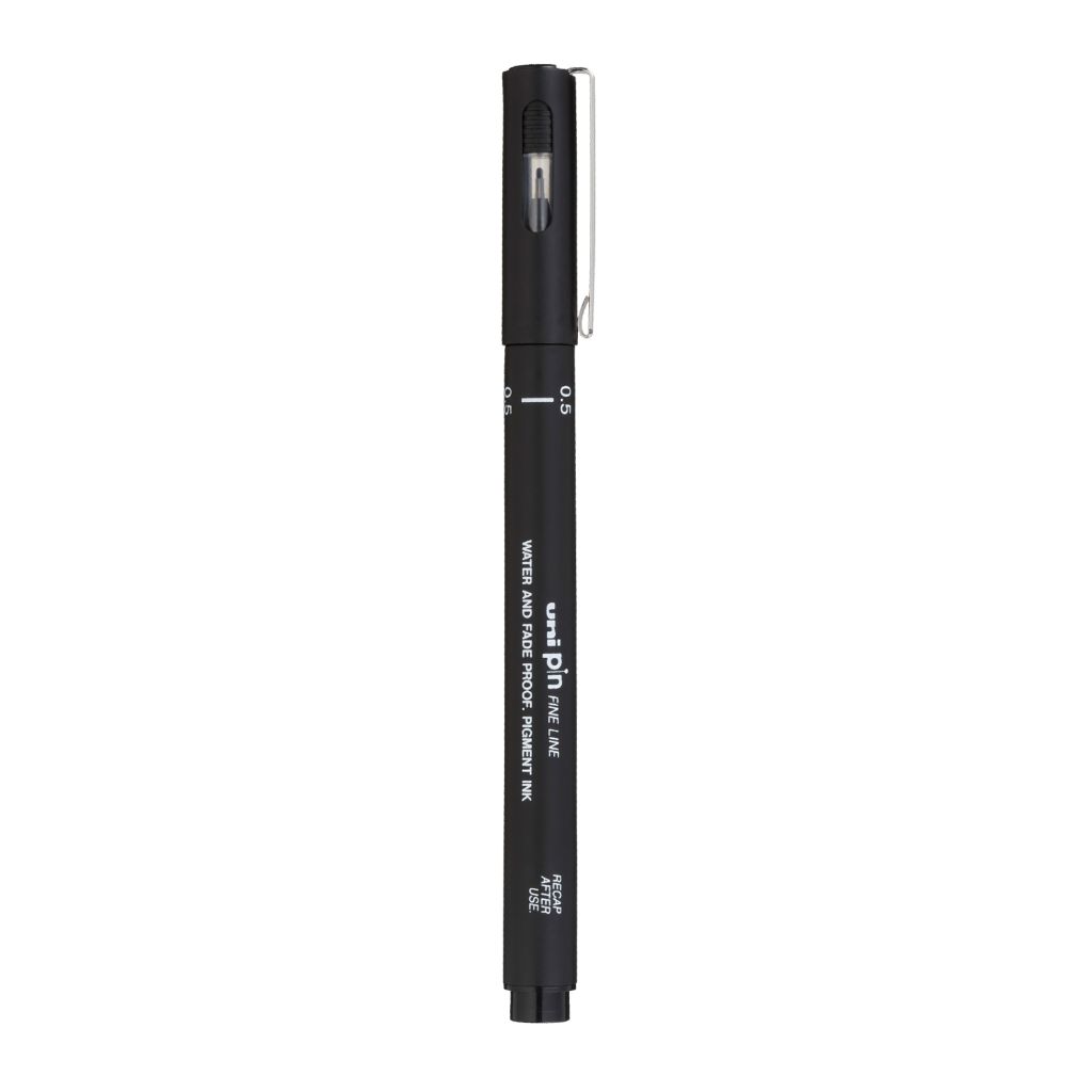 UniBall Pin200 0.5Mm Fine Line Markers Black