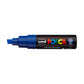 Uni-Ball Posca Pc-8K Bold Point Chisel Shaped Marker Pen (8.0 mm- Blue Ink- Pack Of 1)