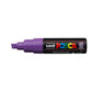 Uni-Ball Posca Pc-8K Bold Point Chisel Shaped Marker Pen (8.0 mm- Violet Ink- Pack Of 1)
