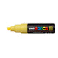 Uni-Ball Posca Pc-8K Bold Point Chisel Shaped Marker Pen (8.0 mm- Yellow Ink- Pack Of 1)