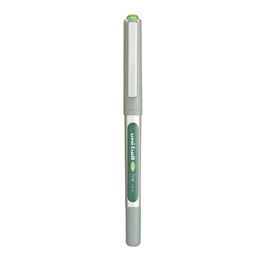 Uni-Ball Eye Ub157 Roller Ball Pen (Light Green Ink- Pack Of 1)