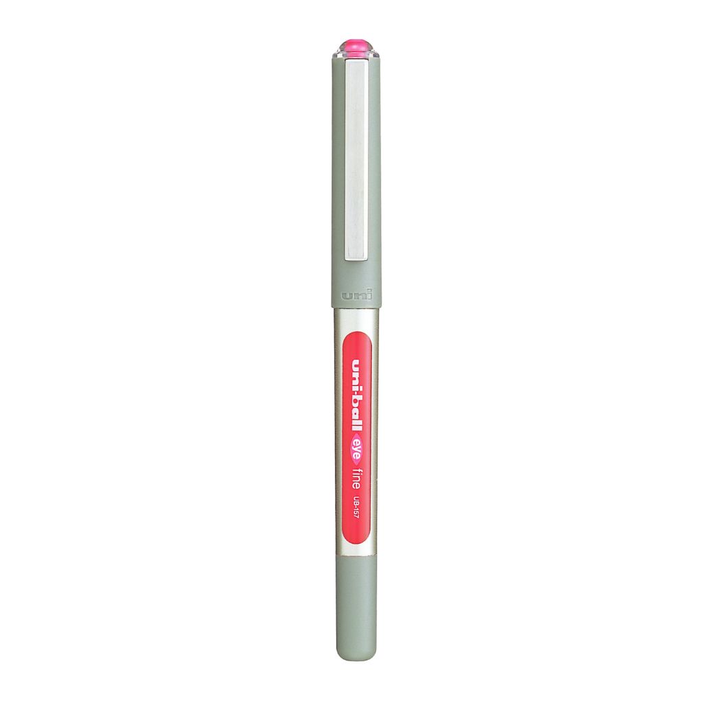 Uni-Ball Eye Ub157 Roller Ball Pen (Pink Ink- Pack Of 1)