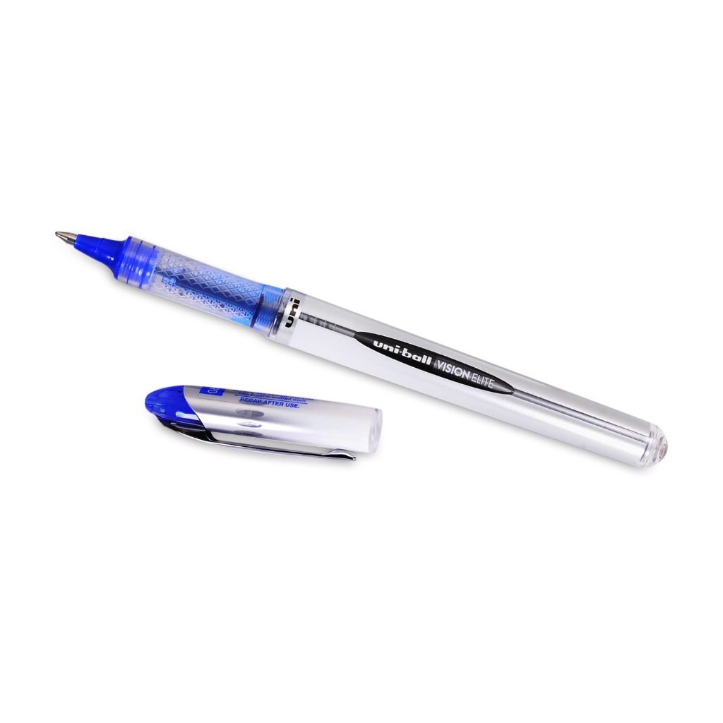 Uni-Ball Vision Ub200 Roller Ball Pen (Blue Ink- Pack Of 1)