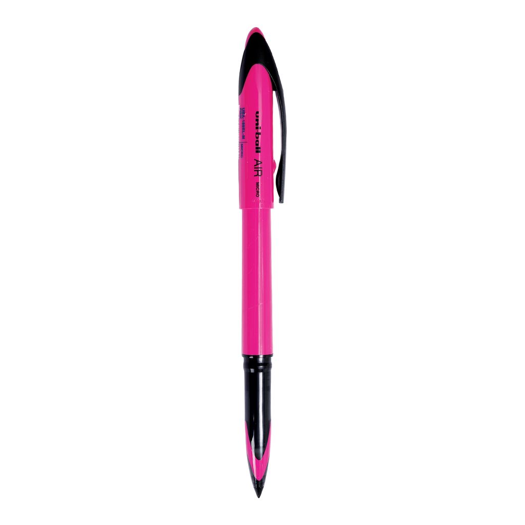 Uniball Air Uba188Elm Roller Ball Pen - Pink Body - Blue Ink