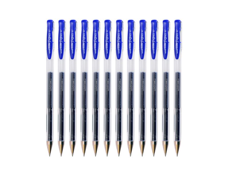 Uni-Ball Signo Um-100 Gel Pen (Blue Ink- Pack Of 1)