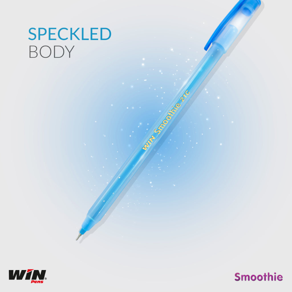 Win Df Smoothie Ball Pen Blue (Pack Of 20)