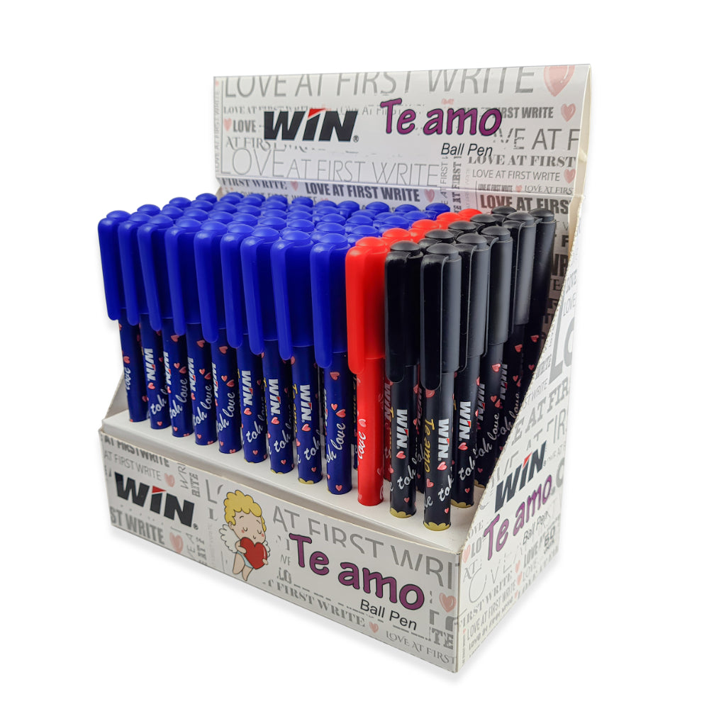 Win Teamo Ball Pen Multicolor (45Bl + 10Bk + 5Rd)